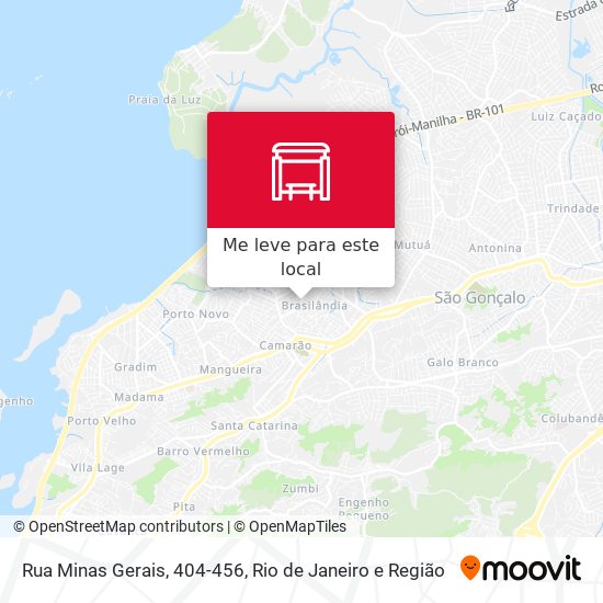 Rua Minas Gerais, 404-456 mapa