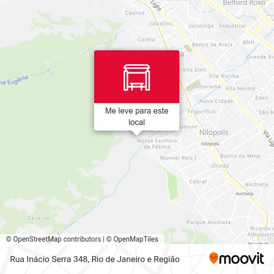 Rua Inácio Serra 348 mapa