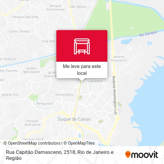 Rua Capitão Damasceno, 2518 mapa