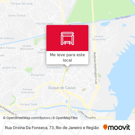 Rua Orsina Da Fonseca, 73 mapa