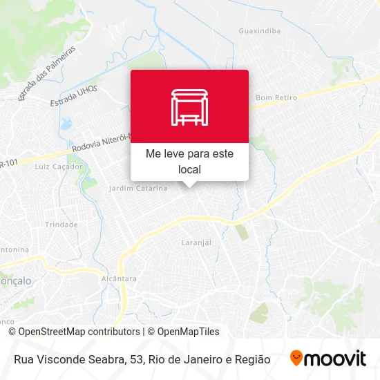 Rua Visconde Seabra, 53 mapa