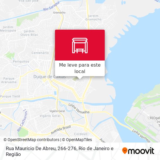 Rua Maurício De Abreu, 266-276 mapa