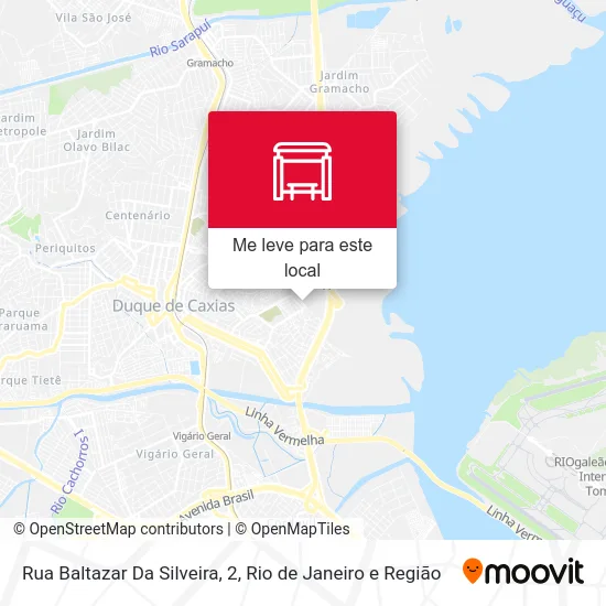 Rua Baltazar Da Silveira, 2 mapa