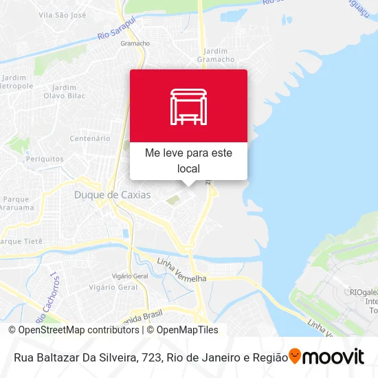Rua Baltazar Da Silveira, 723 mapa