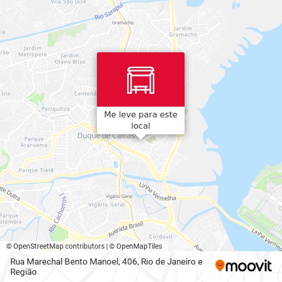 Rua Marechal Bento Manoel, 406 mapa