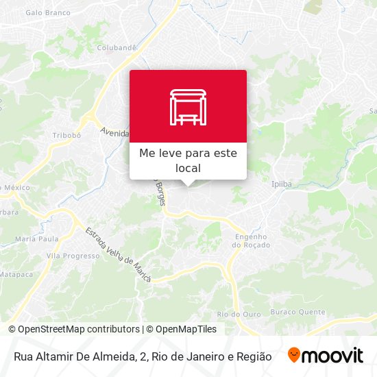 Rua Altamir De Almeida, 2 mapa
