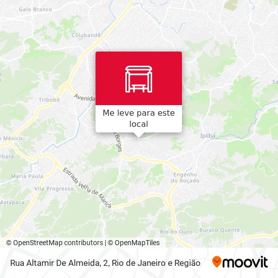 Rua Altamir De Almeida, 2 mapa