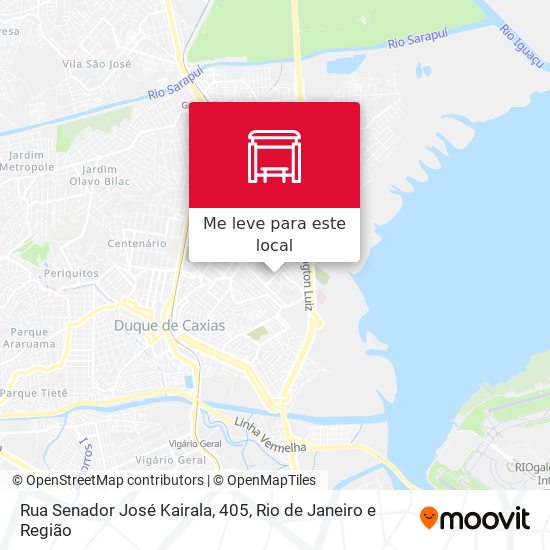 Rua Senador José Kairala, 405 mapa