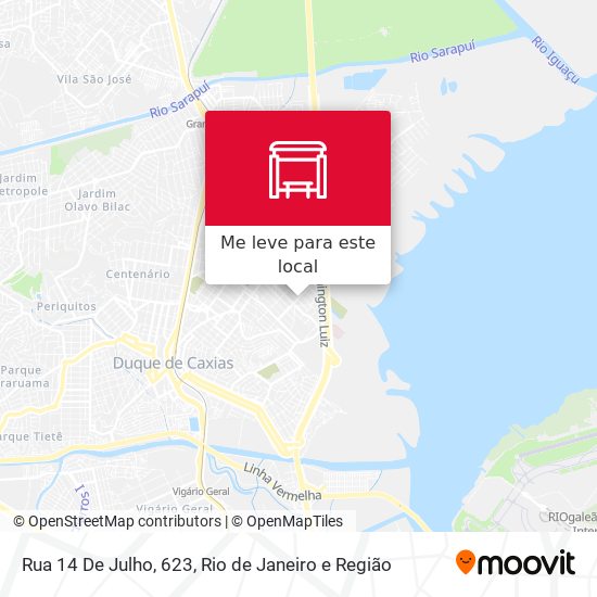 Rua 14 De Julho, 623 mapa
