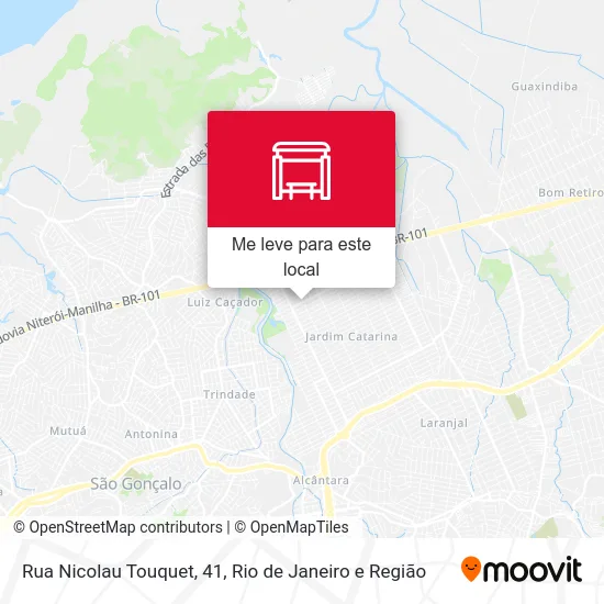 Rua Nicolau Touquet, 41 mapa