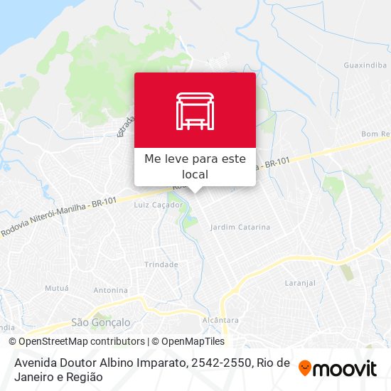 Avenida Doutor Albino Imparato, 2542-2550 mapa