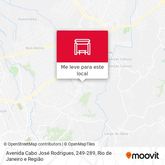 Avenida Cabo José Rodrigues, 249-289 mapa