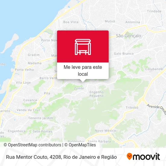 Rua Mentor Couto, 4208 mapa