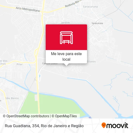 Rua Guadiana, 354 mapa
