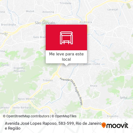 Avenida José Lopes Raposo, 583-599 mapa