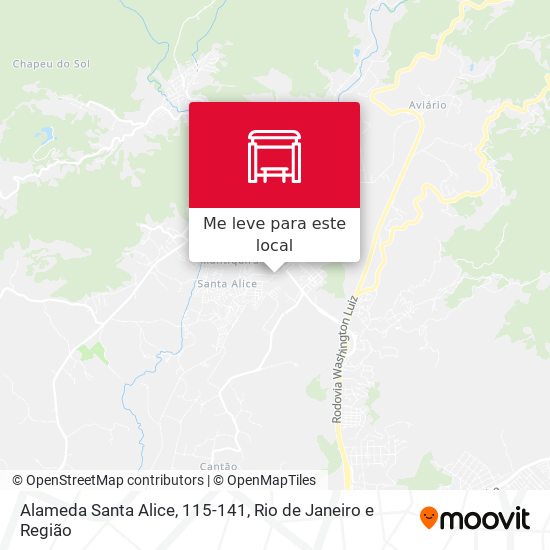 Alameda Santa Alice, 115-141 mapa