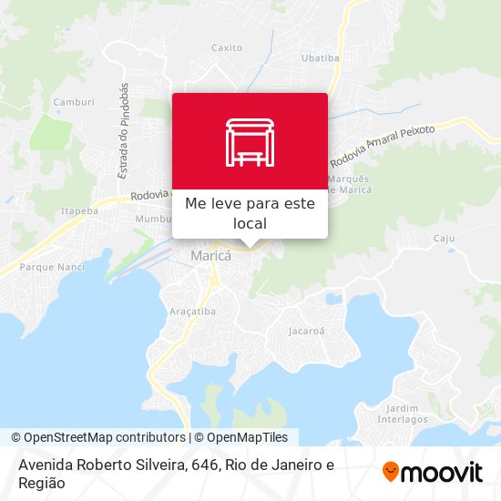 Avenida Roberto Silveira, 646 mapa