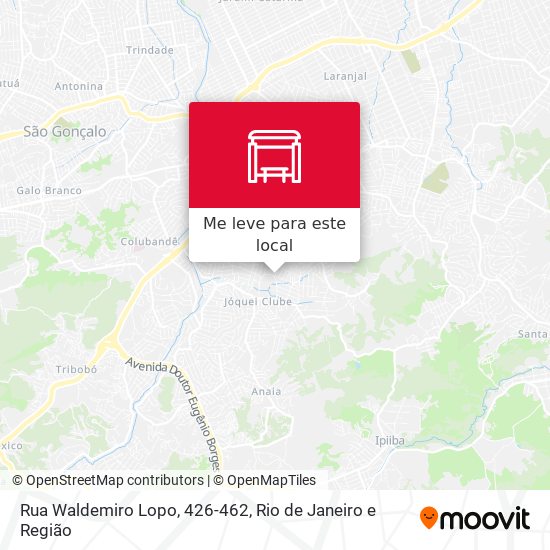 Rua Waldemiro Lopo, 426-462 mapa