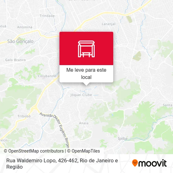 Rua Waldemiro Lopo, 426-462 mapa
