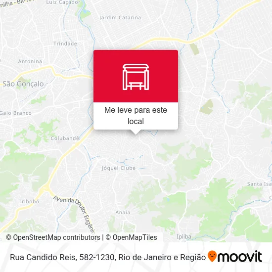Rua Candido Reis, 582-1230 mapa