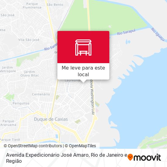 Avenida Expedicionário José Amaro mapa