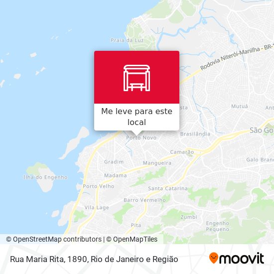 Rua Maria Rita, 1890 mapa