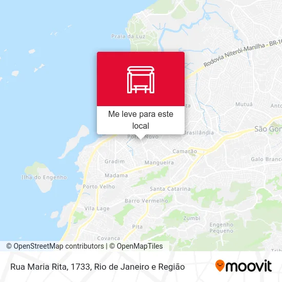 Rua Maria Rita, 1733 mapa