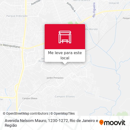 Avenida Nelsom Mauro, 1230-1272 mapa