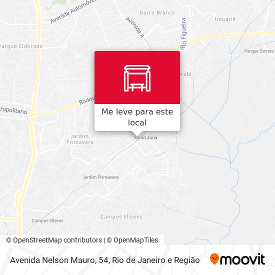 Avenida Nelson Mauro, 54 mapa