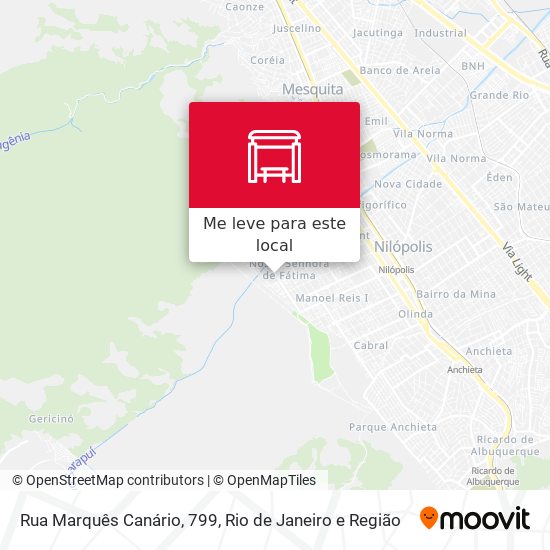 Rua Marquês Canário, 799 mapa