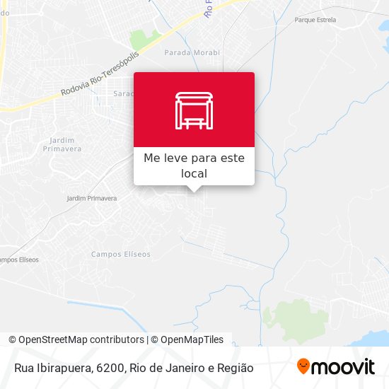 Rua Ibirapuera, 6200 mapa