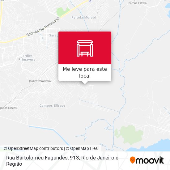 Rua Bartolomeu Fagundes, 913 mapa