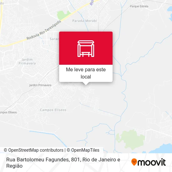 Rua Bartolomeu Fagundes, 801 mapa