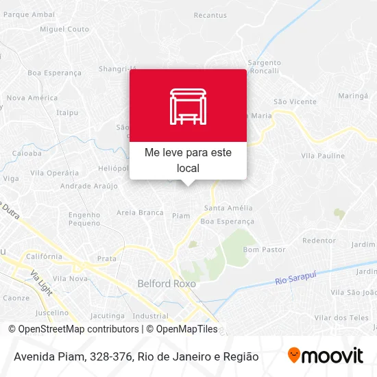 Avenida Piam, 328-376 mapa