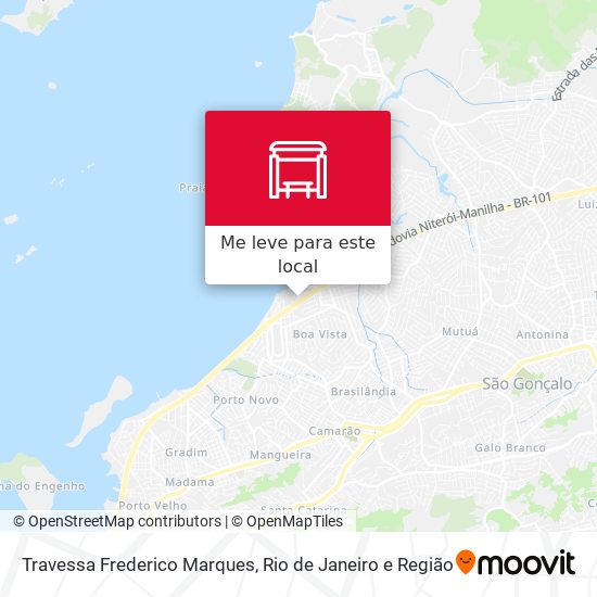 Travessa Frederico Marques mapa