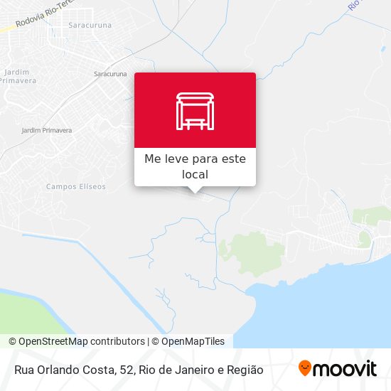 Rua Orlando Costa, 52 mapa