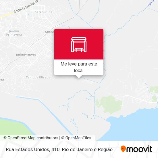 Rua Estados Unidos, 410 mapa