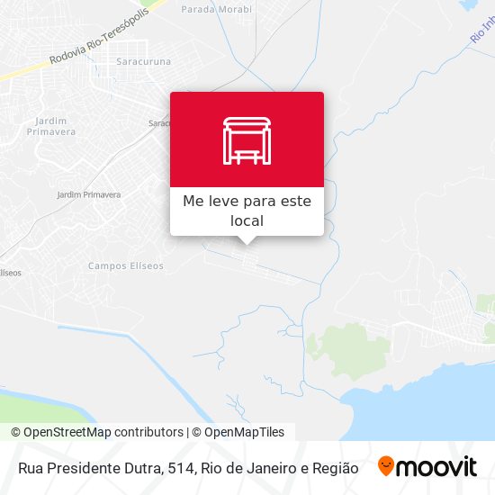 Rua Presidente Dutra, 514 mapa
