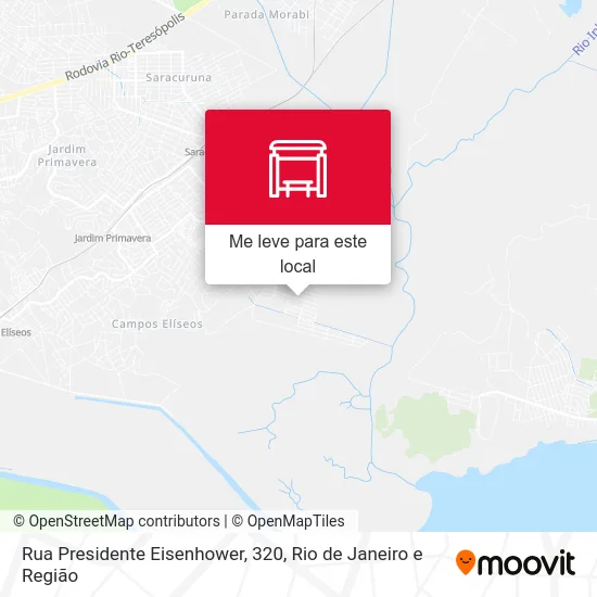 Rua Presidente Eisenhower, 320 mapa