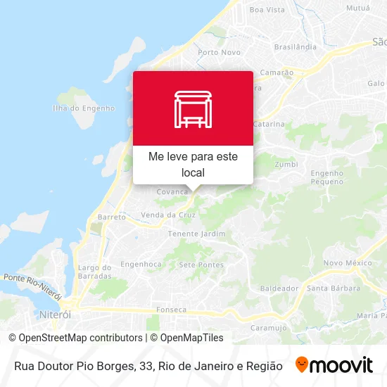 Rua Doutor Pio Borges, 33 mapa