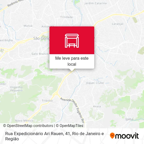 Rua Expedicionário Ari Rauen, 41 mapa