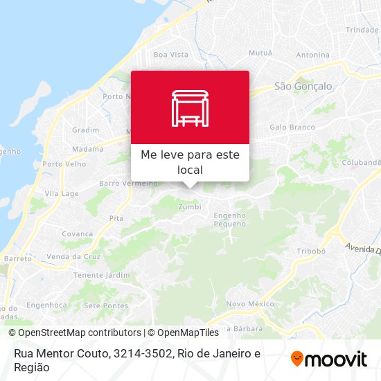 Rua Mentor Couto, 3214-3502 mapa