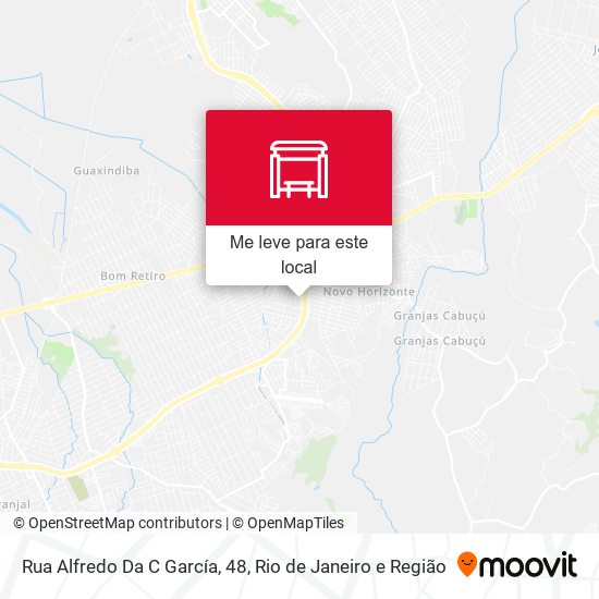 Rua Alfredo Da C García, 48 mapa