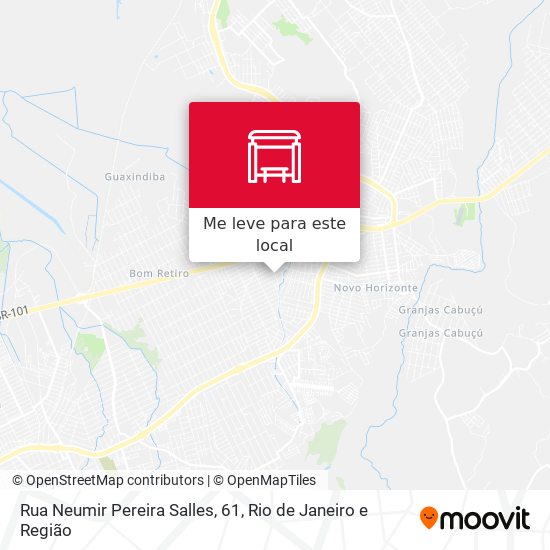 Rua Neumir Pereira Salles, 61 mapa