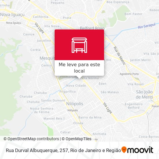 Rua Durval Albuquerque, 257 mapa