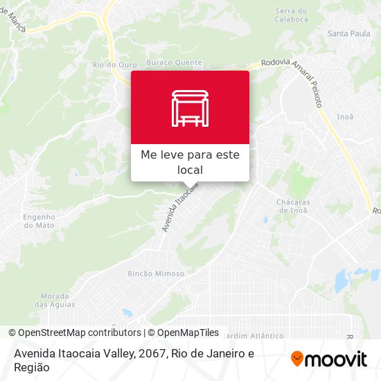 Avenida Itaocaia Valley, 2067 mapa