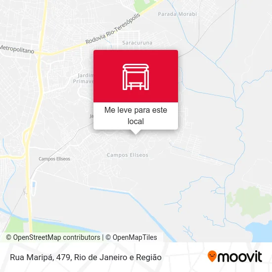 Rua Maripá, 479 mapa