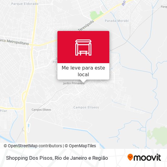 Shopping Dos Pisos mapa