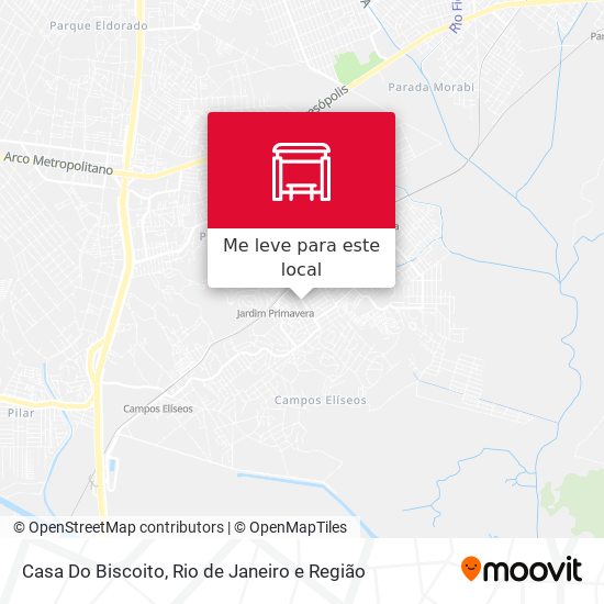 Casa Do Biscoito mapa