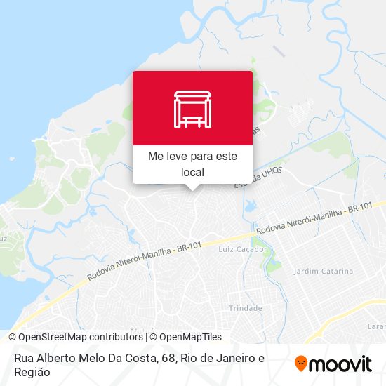 Rua Alberto Melo Da Costa, 68 mapa